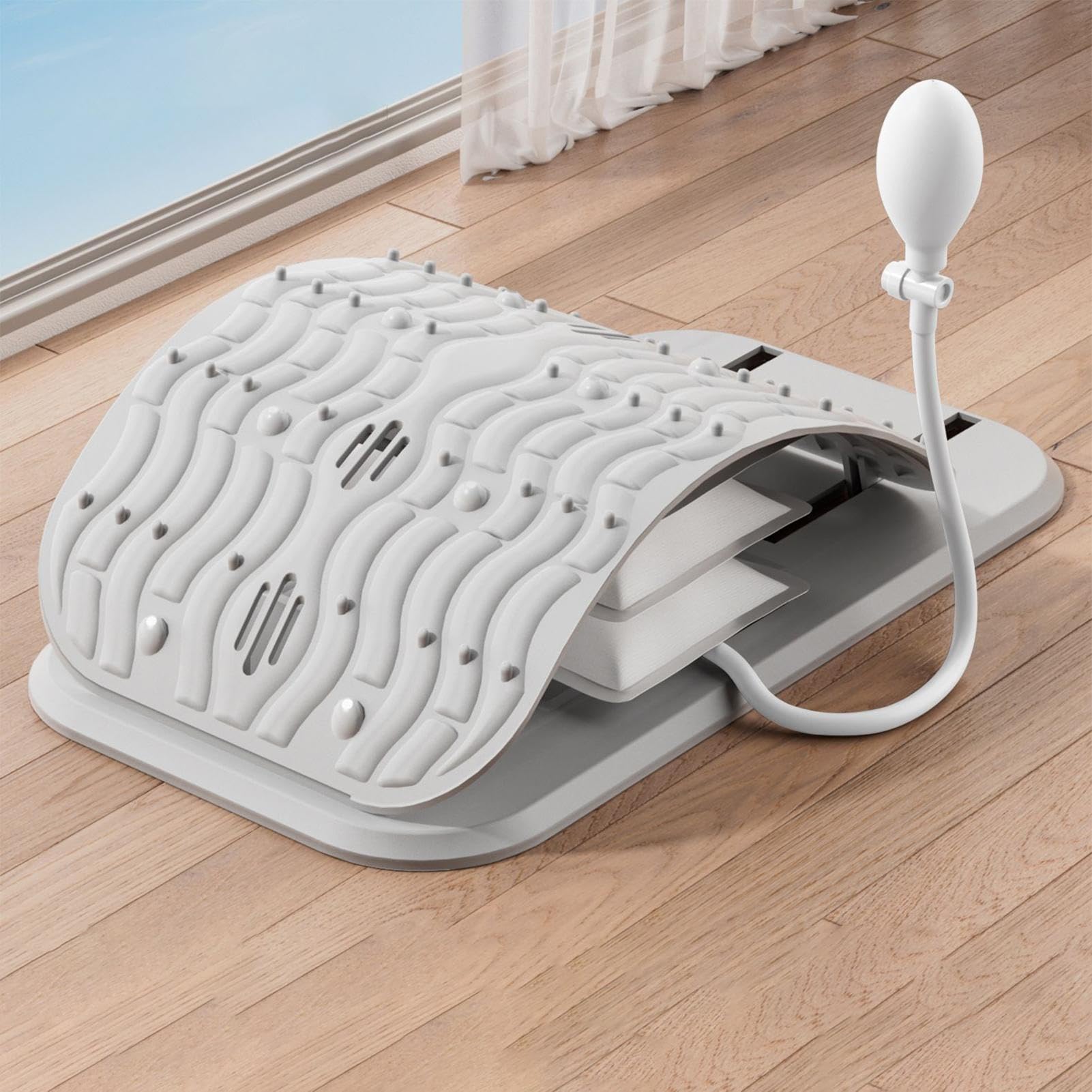 Étire-Dos,Correcteur De Massage Et D Étirement | Étireur Lombaire Portable Décompresseur Vertébral,Pour Les Épaules Le Dos La Scoliose À Domicile En Voyage Yoga Chaise Banc Méditation