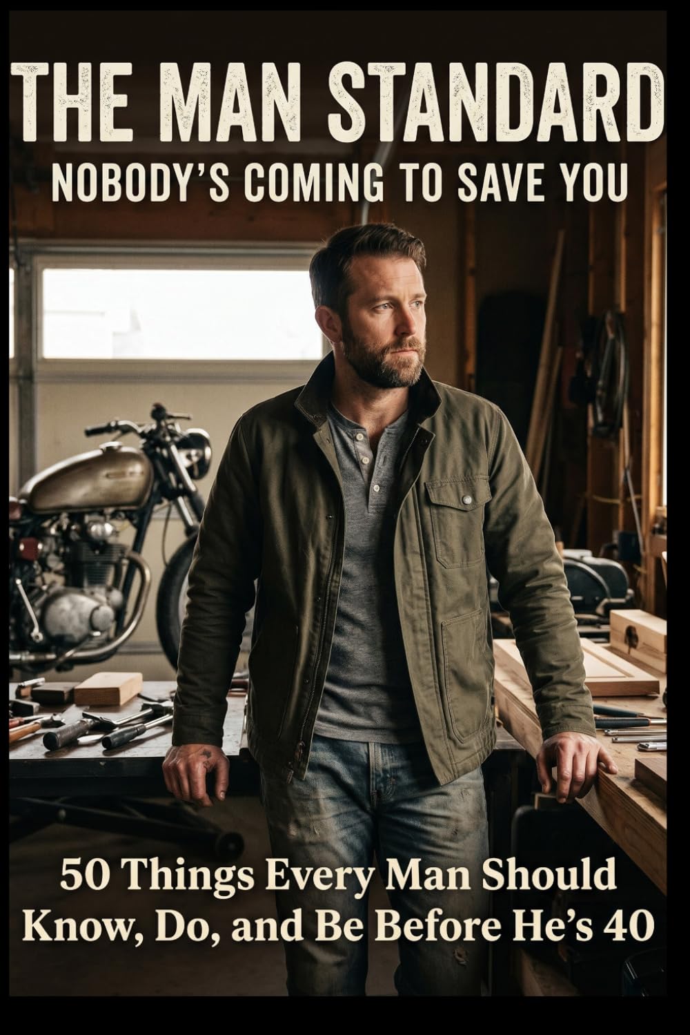 THE MAN STANDARD: Nobody’s Coming to Save You 50 Things Every Man Should Know, Do, and Be Before He’s 40