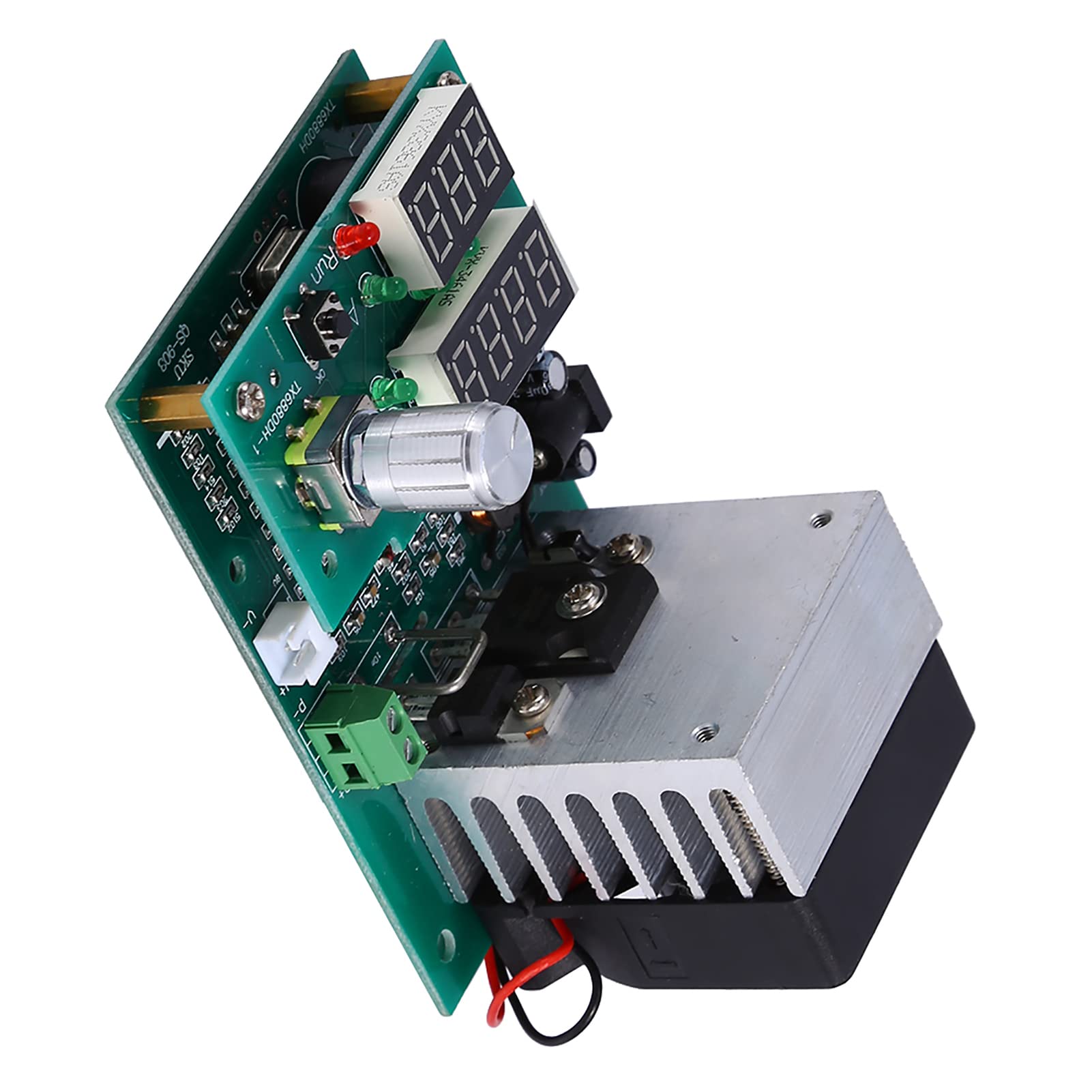 Wielofunkcyjny Elektroniczny Tester Obciążenia i Pojemności Baterii, Moduł DC12 V 60 W z Wentylatorem