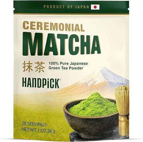 HANDPICK Ceremonial Matcha Powder (1 Oz) Straight From Uji, Kyoto