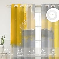 Vista 730 de Cenefas de cocina modernas con patrón de cobre marrón dorado para ventanas, cenefas opacas abstractas de marcas de arañazos y cortinas opacas