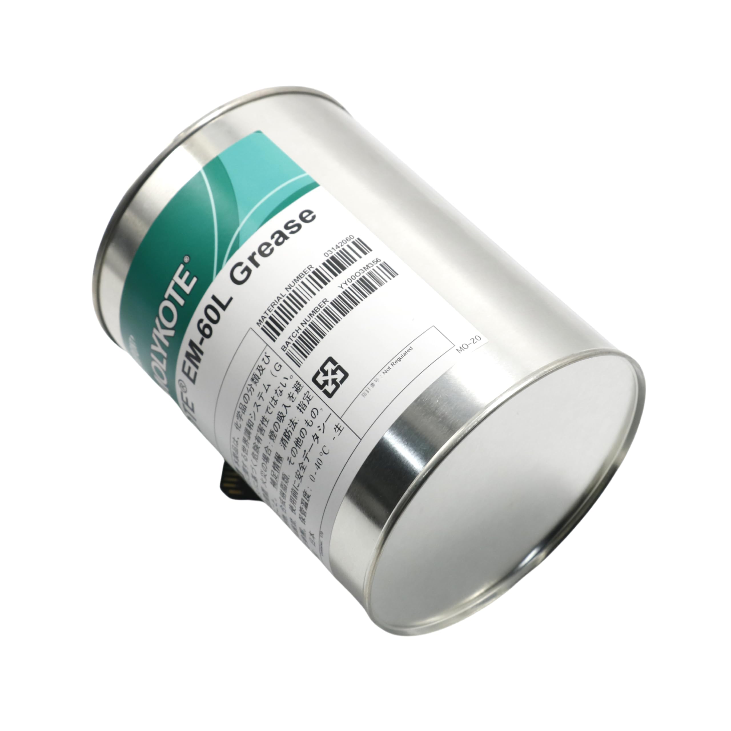 Molykote EM-60L Grasso Lubrificante 1kg per componenti in plastica, metallo, elettrodomestici, lubrificazione automobilistica, bianco, lunga durata di Dow Corning.