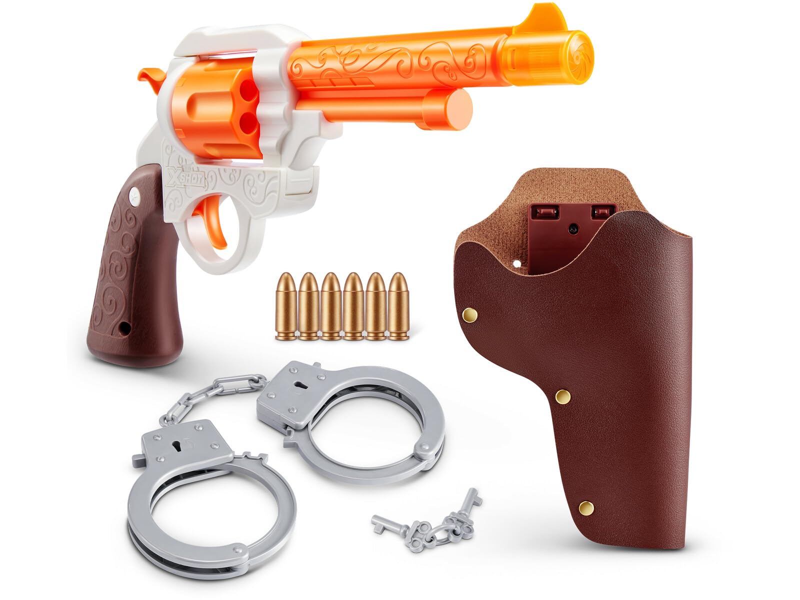 Amazon.com: Zuru X-Shot Revolver Wild West with Light and Sounds