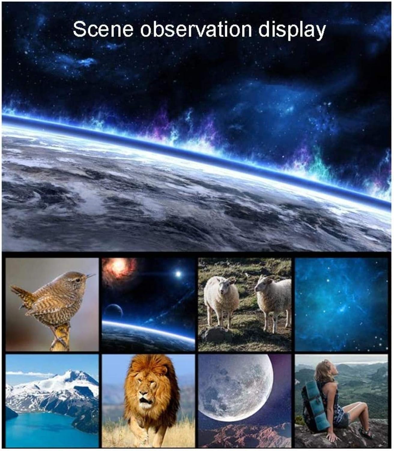 Telescope Telescope for s,Beginners,70mm Aperture 400mm Astronomical Refractor Telescope,Travel Telescope for Adult with Travel Bag