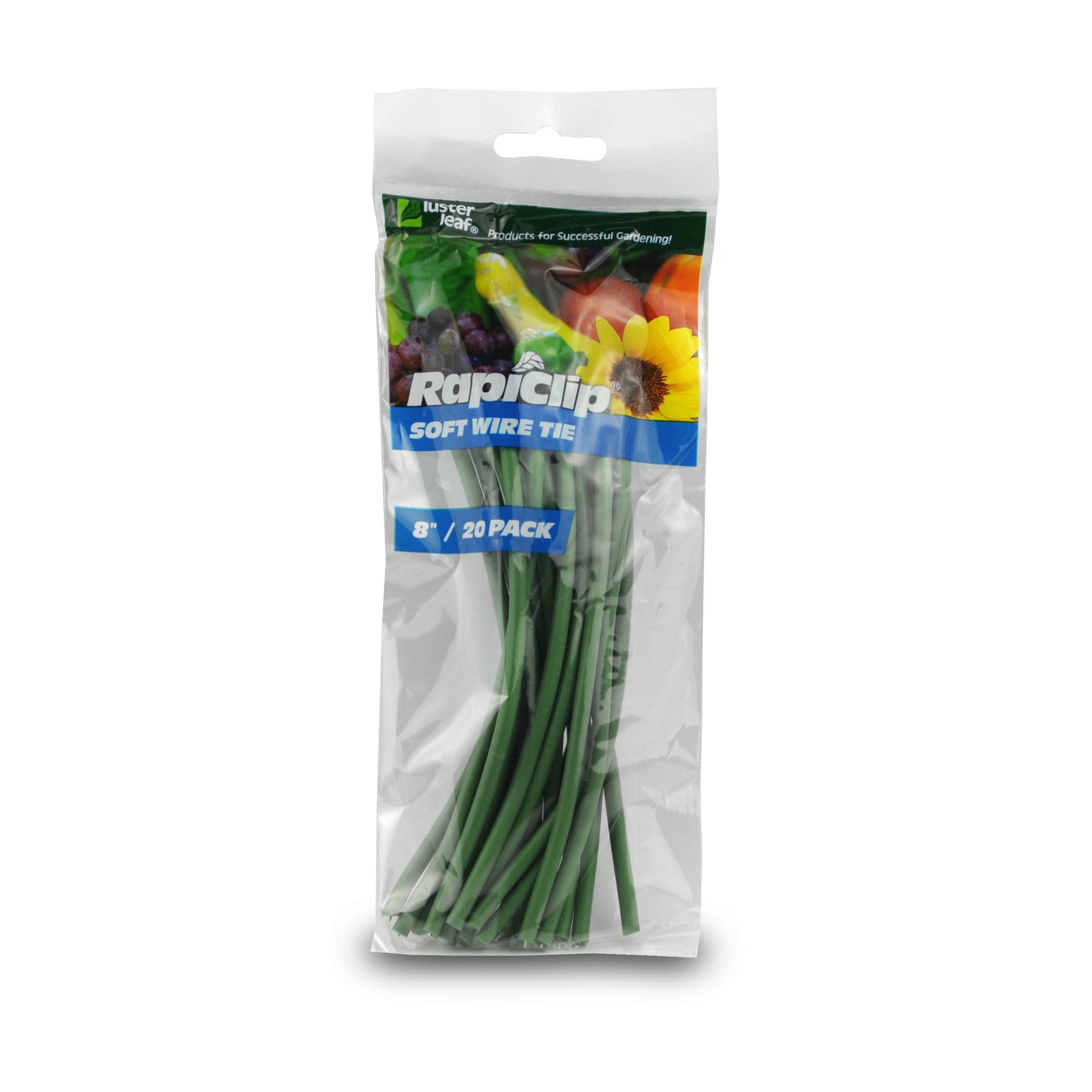 Luster Leaf 865 Rapiclip Soft Wire Tie, Pack of 20