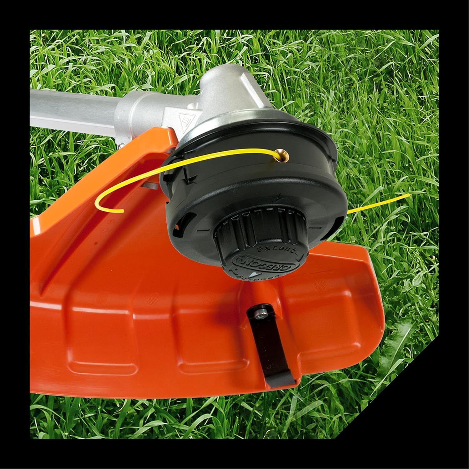 Tête de débroussailleuse Universelle Oregon Lightning Load Pro Tap and Go 130 mm, pour Herbe, Mauvaises Herbes et végétation Dense, Compatible avec Les modèles Stihl, Bosch, Ryobi, Worx, etc.