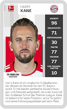 Top Trumps Collectables Bundesliga Edition Card Game for Children and Adults - Fan Item Bundesliga Edition Educational Game - 2+ Players from 6+ Years - German