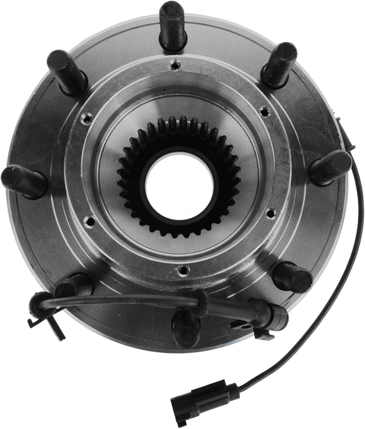 TRQ Front Driver or Passenger Side Wheel Bearing and Hub Assembly Compatible with 2011-2016 Ford F-350 Super Duty 4WD Dual Rear Wheels