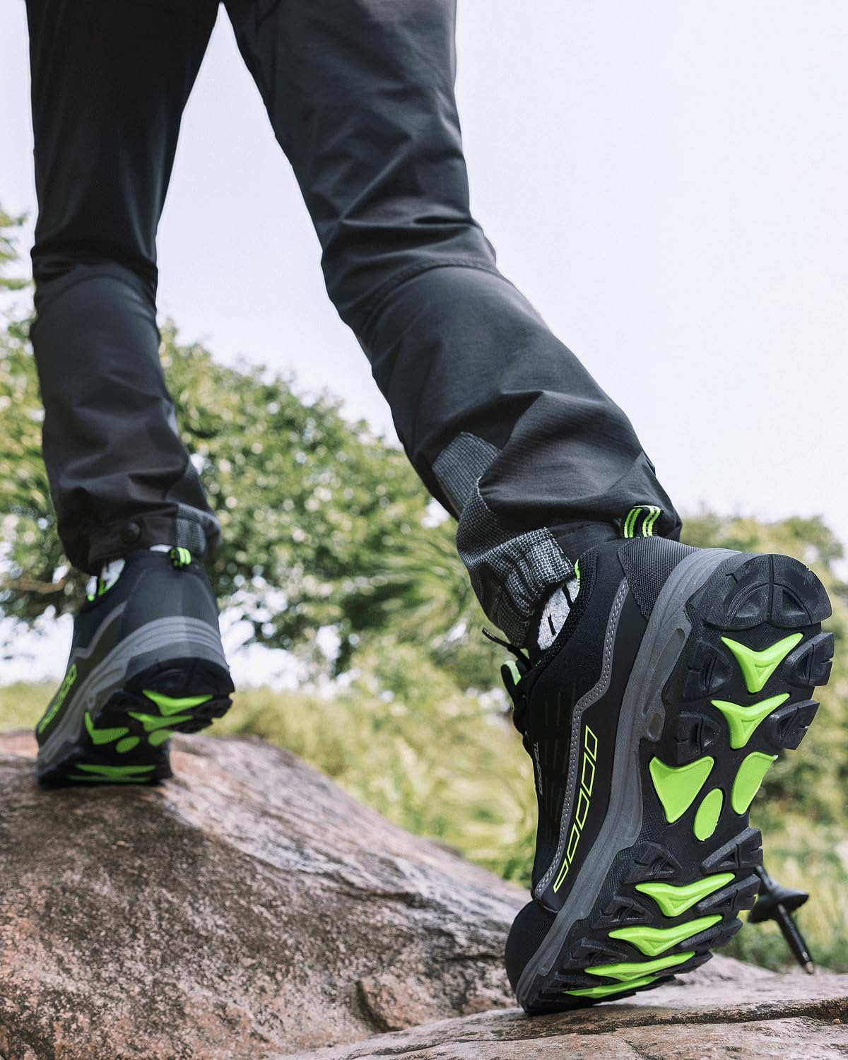 LANGDU Scarpe da Trekking Uomo Donna Escursionismo Sportive Traspiranti Passeggiate Sneaker Taglie 37-46