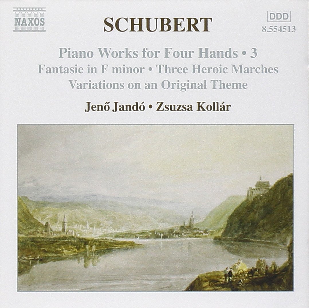 SCHUBERT: Piano Works for Four Hands, Vol. 3