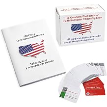 US Citizenship Exam Prep 2026 128 Bilingual Flash Cards English & Spanish Complete USCIS Civics Q&A Study Guide for Home, Commute, or Group Drills Help You Pass The Test Smoothly