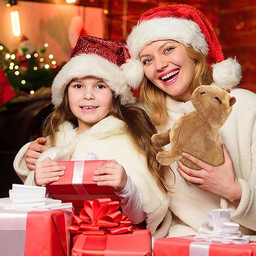 Miniatura 6 de BOUNONT Capybara - Animal de peluche Capybara de 7.9 pulgadas, lindo muñeco de peluche de roedor Capybara, almohada de felpa Capybara de peluche