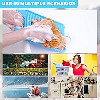 Vista 3 de MZD Tabla pequeña de plástico, para lavado de playeras de niños