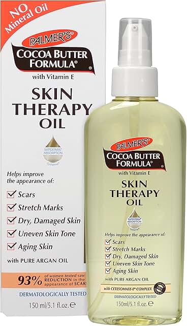 Palmer's Cocoa Butter Formula Skin Therapy Moisturizing Body Oil with Vitamin E, 5.1 Ounces