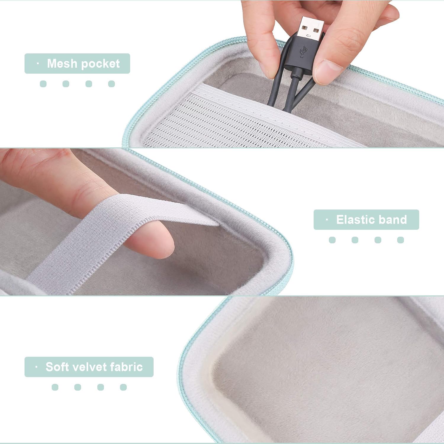 Canboc Hard Case for Phomemo D30 D35/Memoking D30/NIIMBOT D11 Label Maker