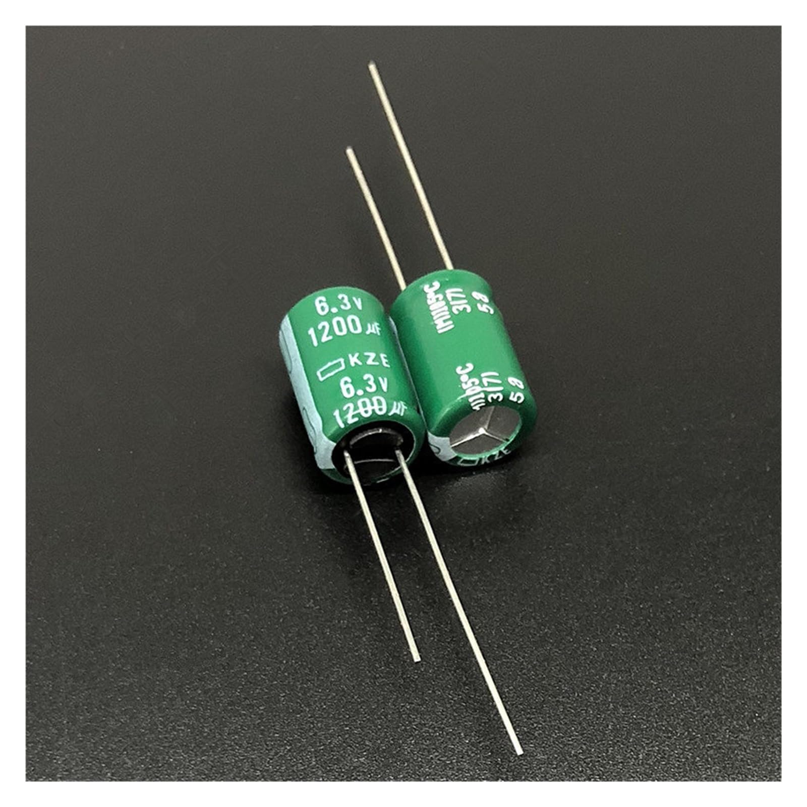 Condensateur 1200uF 6.3V électrolytique en aluminium ESR faible 10x16mm pour carte mère x10