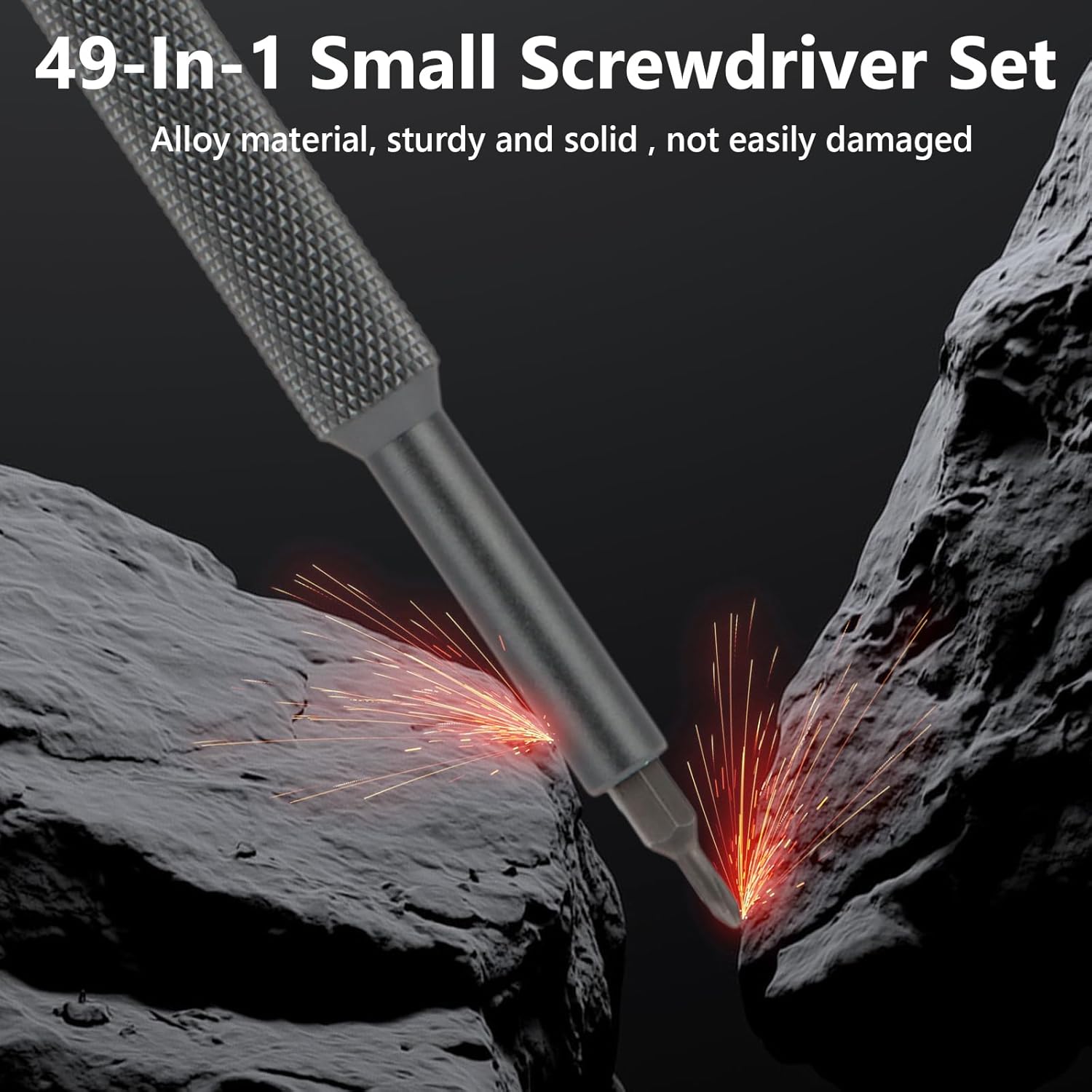 49-in-1 Small Screwdriver Set, Magnetic Screwdriver Set, Mini Screw Driver Set Kit, Repair Precision Tools for Computers, Laptops, Glasses, Watches, Electronic Devices