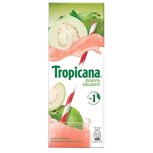 Tropicana Juice Guava 200 Ml Tetra Pack Amazon.in Beauty