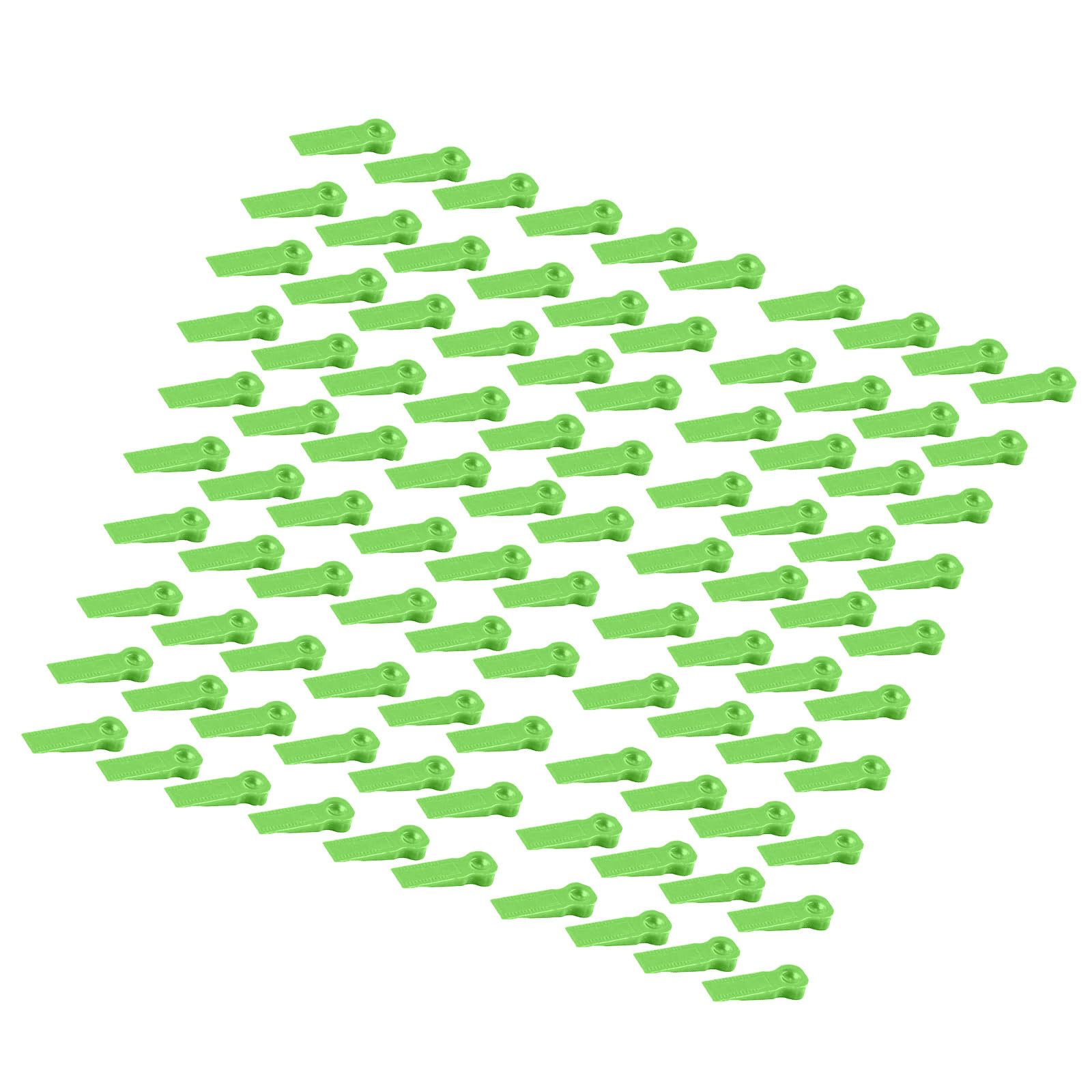Alloneslife Green 100Pcs Floor Spacers Set Leveling Laying Leveling Wedges Red Leveler Wall Flooring Tiling Tool Tools