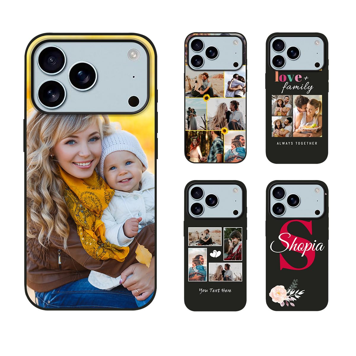Amazon.com: Custom Case for Apple iPhone 17 Pro Max Personalized