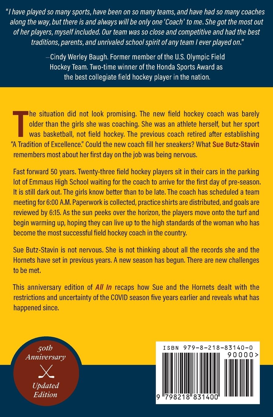 All In: The Winningest Field Hockey Coach in America      Paperback – December 28, 2025