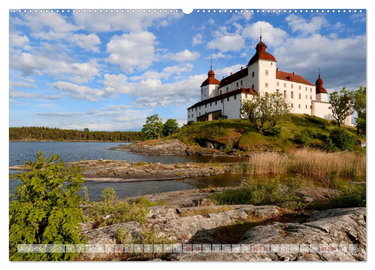Faszination Südschweden 2026 (hochwertiger Premium Wandkalender 2026 DIN A2 quer), Kunstdruck in Hochglanz: Zauberhafte Impressionen aus dem Süden Schwedens (CALVENDO Orte)