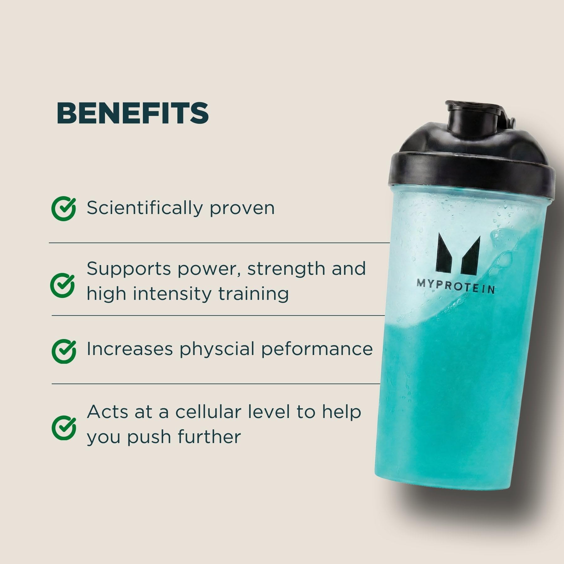 Myprotein Creatine Monohydrate 1000g for Strength and Recovery
