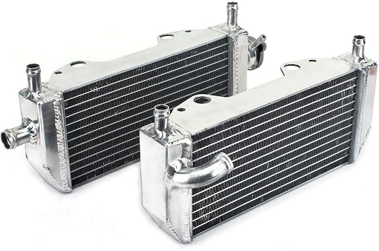 For 2001-2008 Suzuki RM250 Aluminum Radiator Cooling 2001 2002 2003 2004 2005 2006 2007 2008