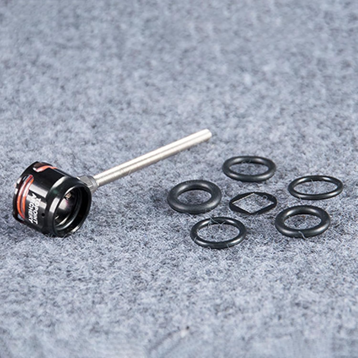 Archery Bow Sight Pin Recurve Bow Sight Scope Single Sight Pin 0.019" Fiber Optical 1 Pin Sight for Hunting Bow Sight Accessories