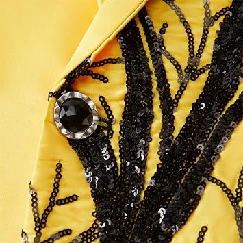 Shiny sequins flash men nightclub shawl collar buckle tuxedo suit and jacket wedding party stage costume(2XL code)