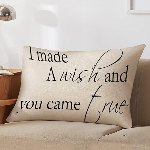 Miniatura 4 de Fundas de almohada lumbar de 12 x 20 pulgadas con citas divertidas de algodón y lino para sofá, sala de estar, decoración de cumpleaños para