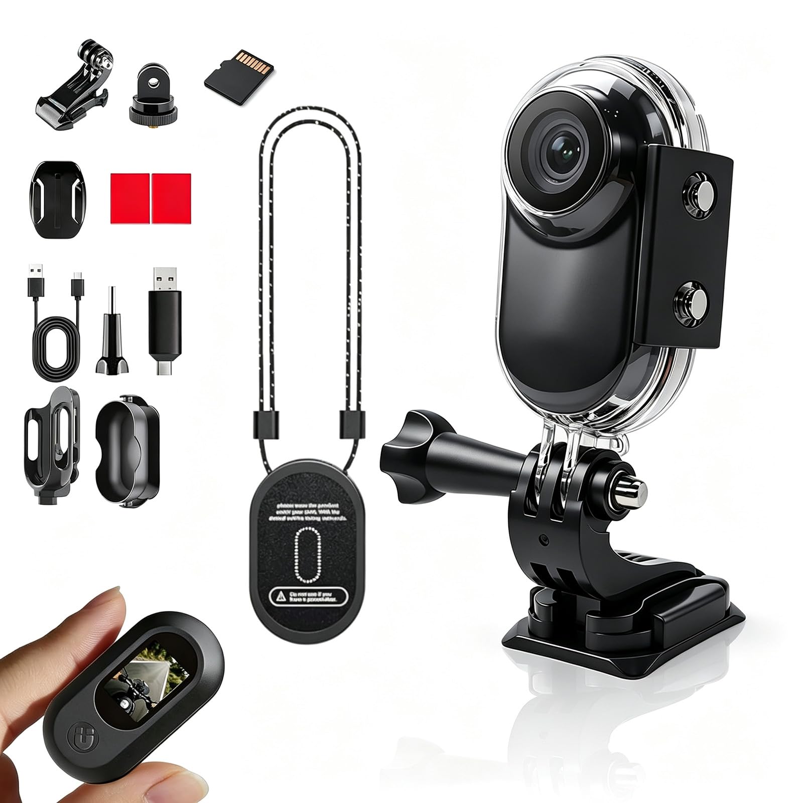 Photo 1 of HOFAOUG Mini Body Camera 1080P