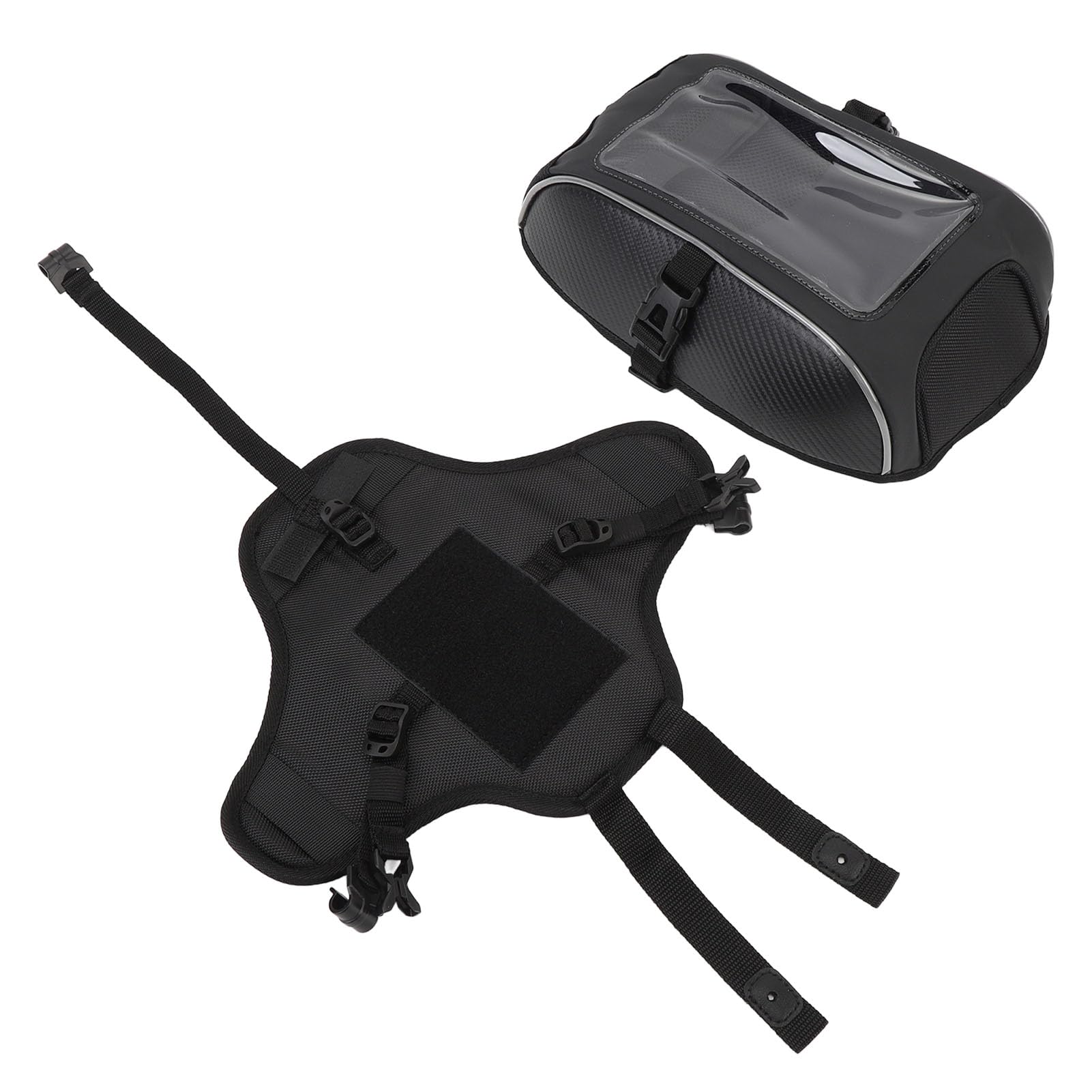 Borsa da Serbatoio per Moto per Ryker 600/900/Rally Edition - 1680D Resistente all'acqua da 3 Litri con Custodia Telefono Touchs N