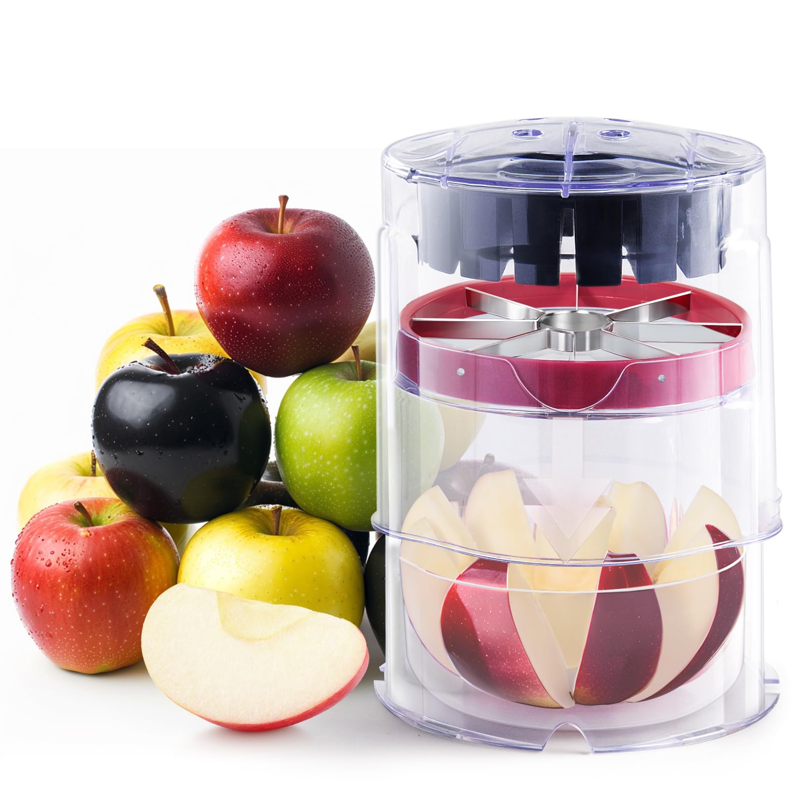 Amazon.com: OOKUU Professional Apple Slicer, 8-Slice Ultra