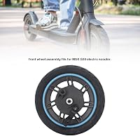 BuyWeek Defektbiztos Első Kerék MAX G30D Elektromos Rollerhez - Vákuum Gumiabroncs Csúszásgátló Felülettel, Nagy Teherbírású Cserekerék 3