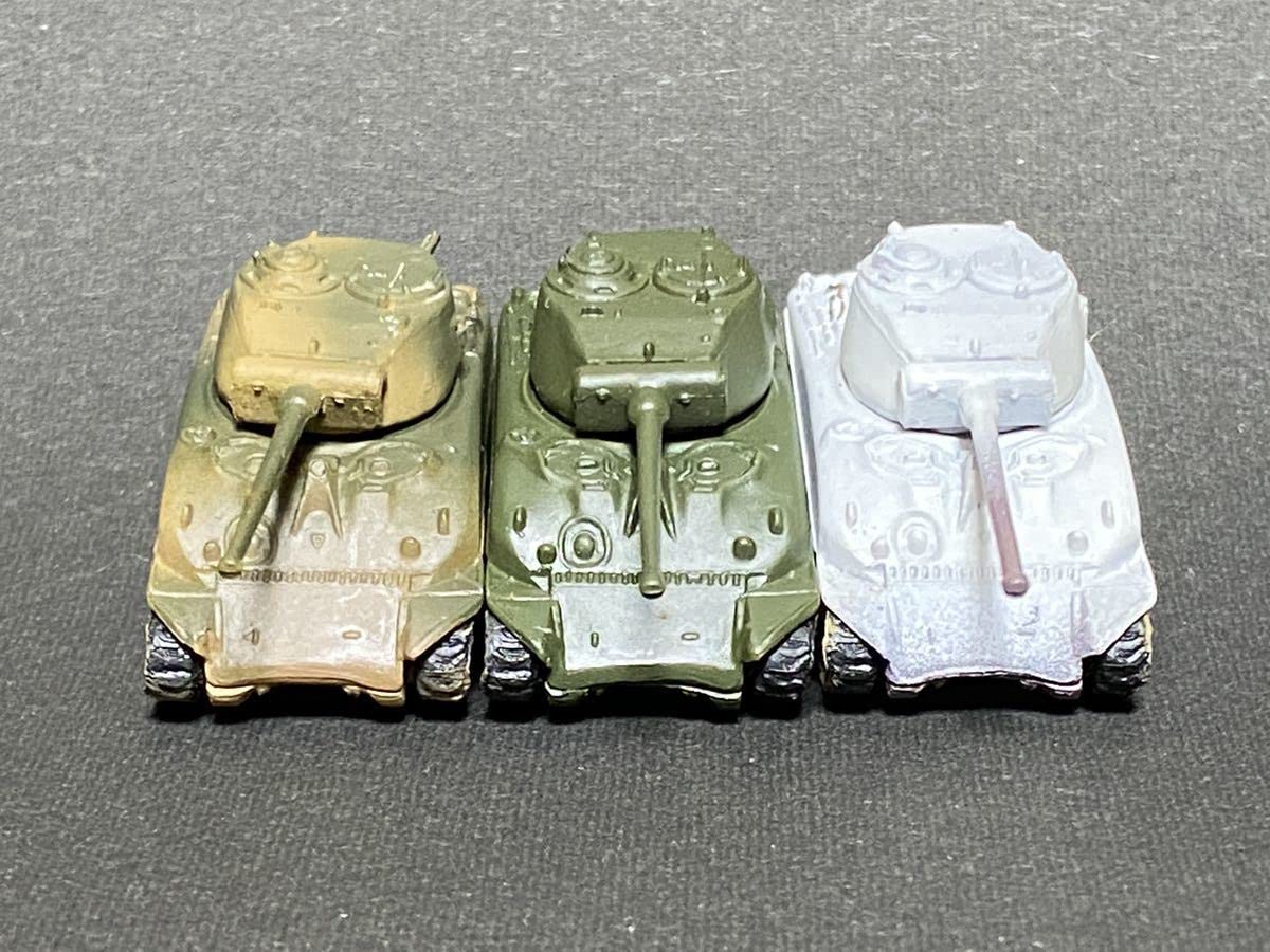 Amazon.co.jp: WTM1 1/144 M4A1/76シャーマン 3種類セット 単色迷彩