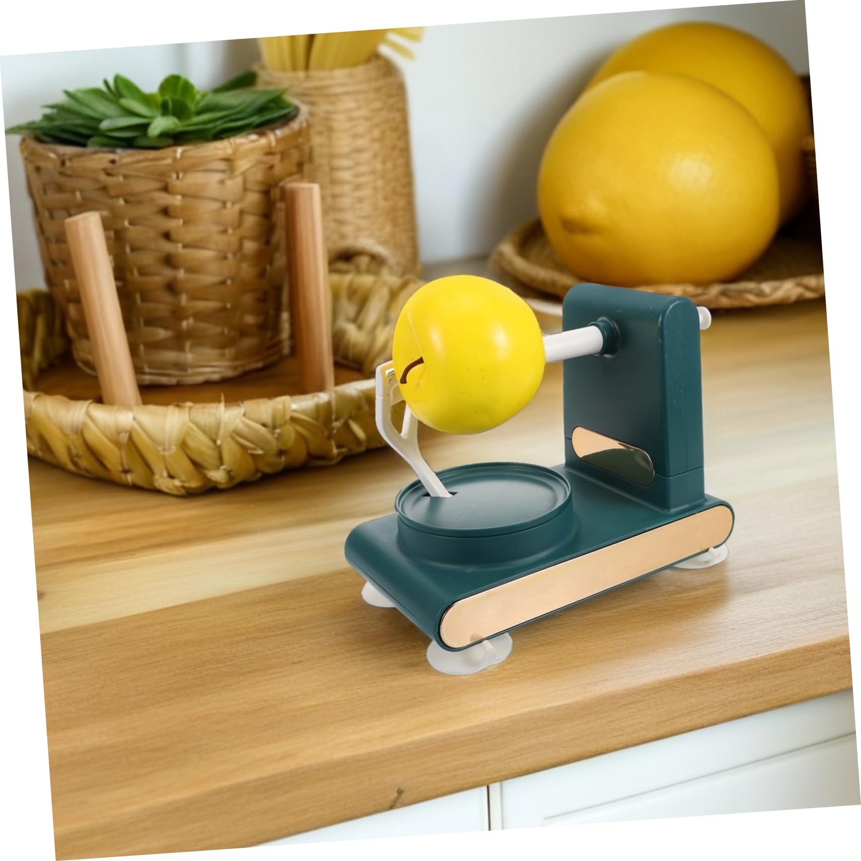 Pelador Manual Multifuncional de Frutas y Verduras Manivela