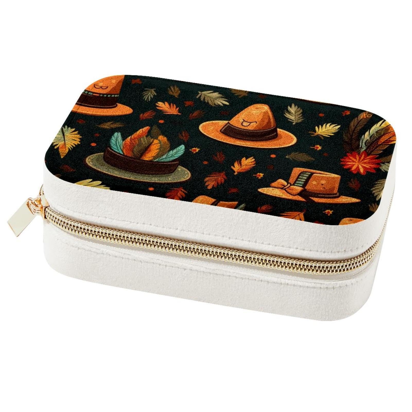 Boîte à bijoux portable pour bagues et colliers - Écrin de rangement pour voyage