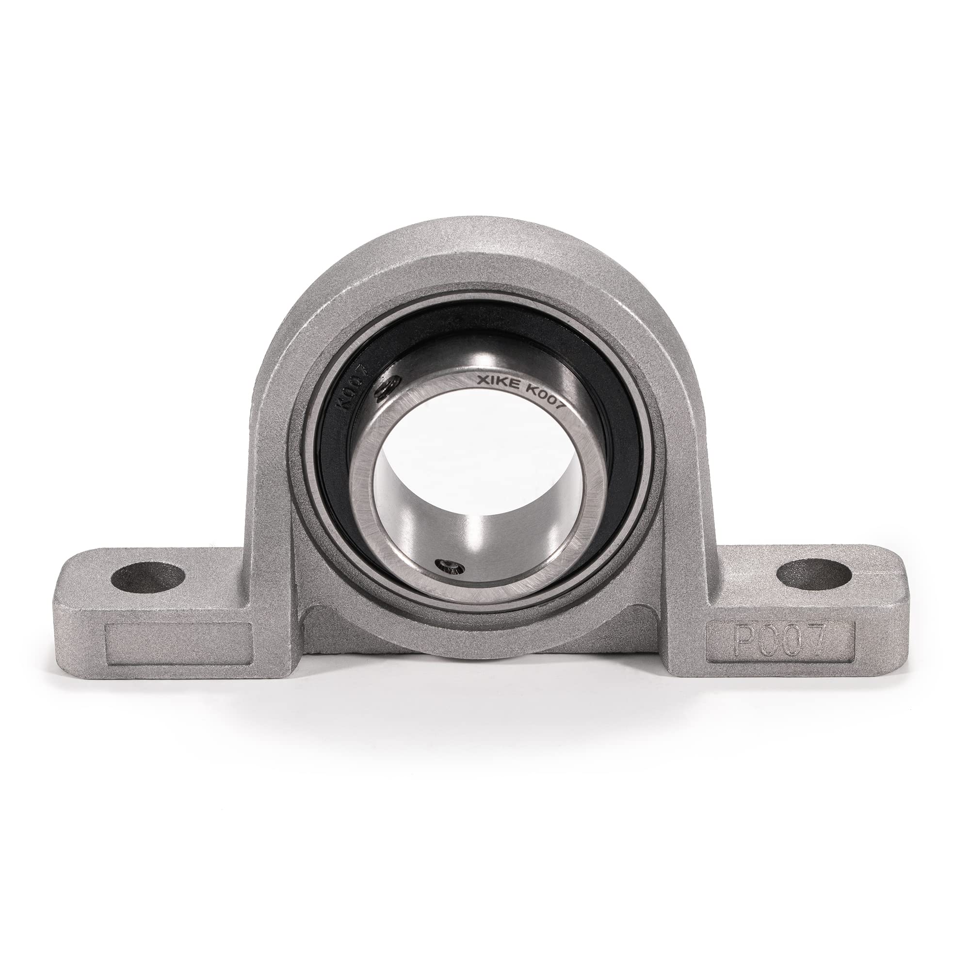 XiKe 4 szt. KP007 otwór 35 mm kołnierz ze stopu cynku, łożyska bloku poduszek, pasuje do drukarki 3D / DIY / maszyny CNC, robotyki i systemu ruchu liniowego.