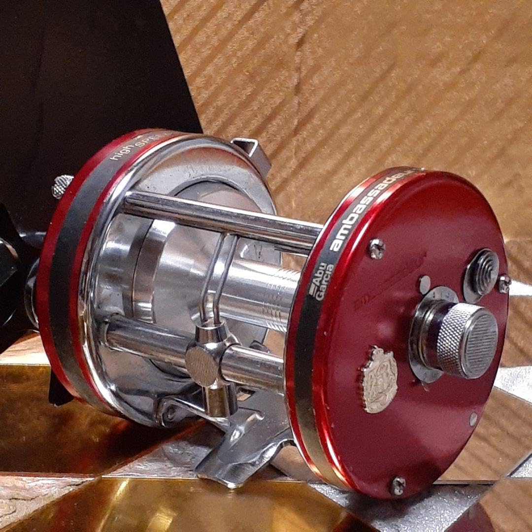 アブガルシア ABU アンバサダー7000 オールドリール ベイトリール 美