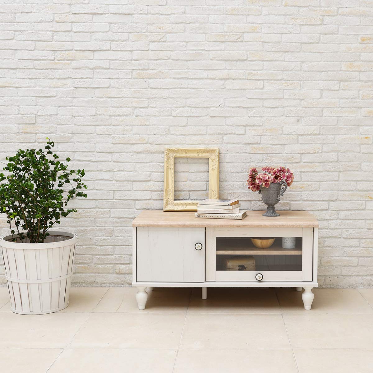 白井産業 フレンチシャビーTVボード