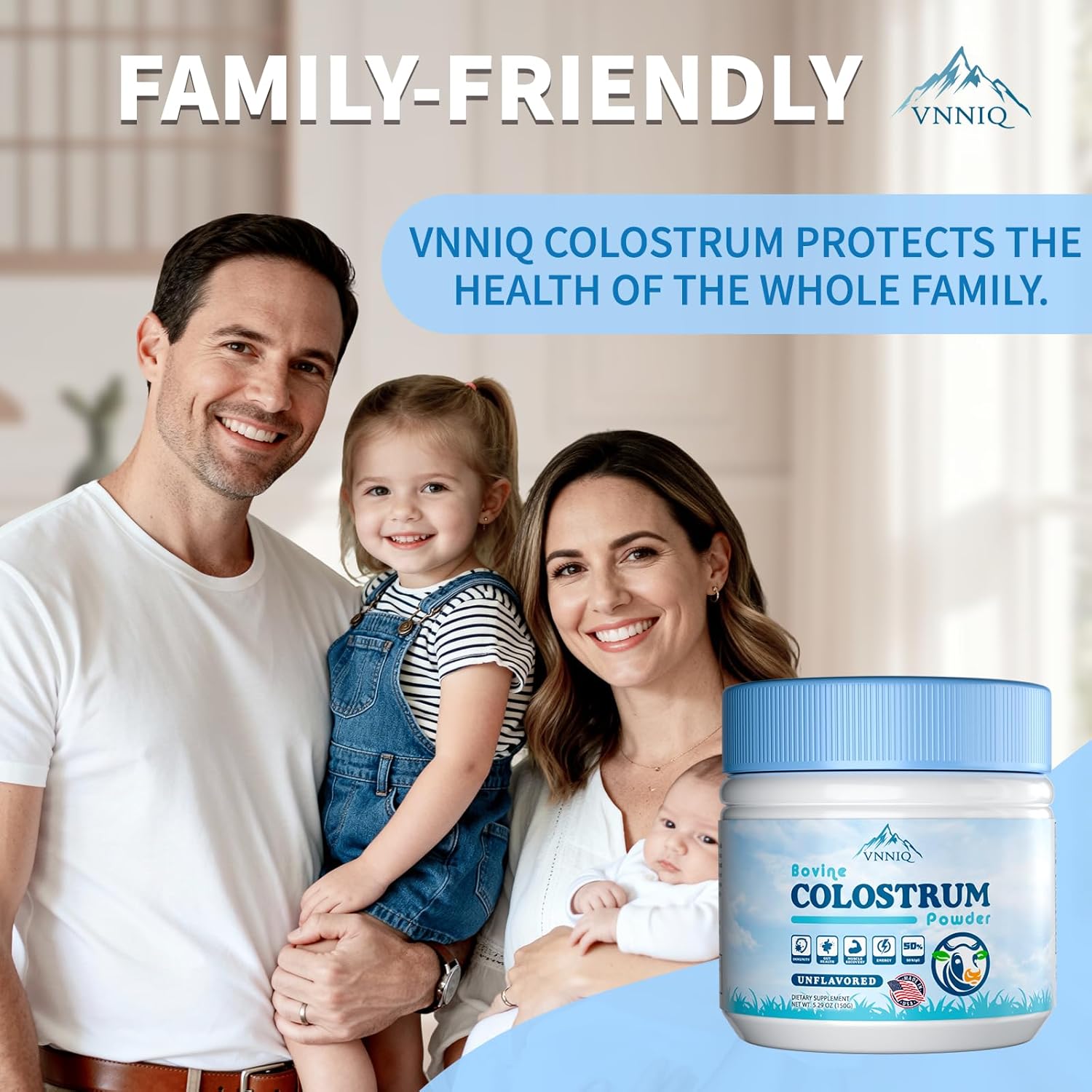 Bovine Colostrum Powder Supplements, 3000mg IgG, Grass-Fed Orgainc Freeze Dried Colostrum for Women & Men | Supports Gut Health, Hair Health, Immune Defense & Muscle Recovery, Unflavored, 50 Servings - Image 8