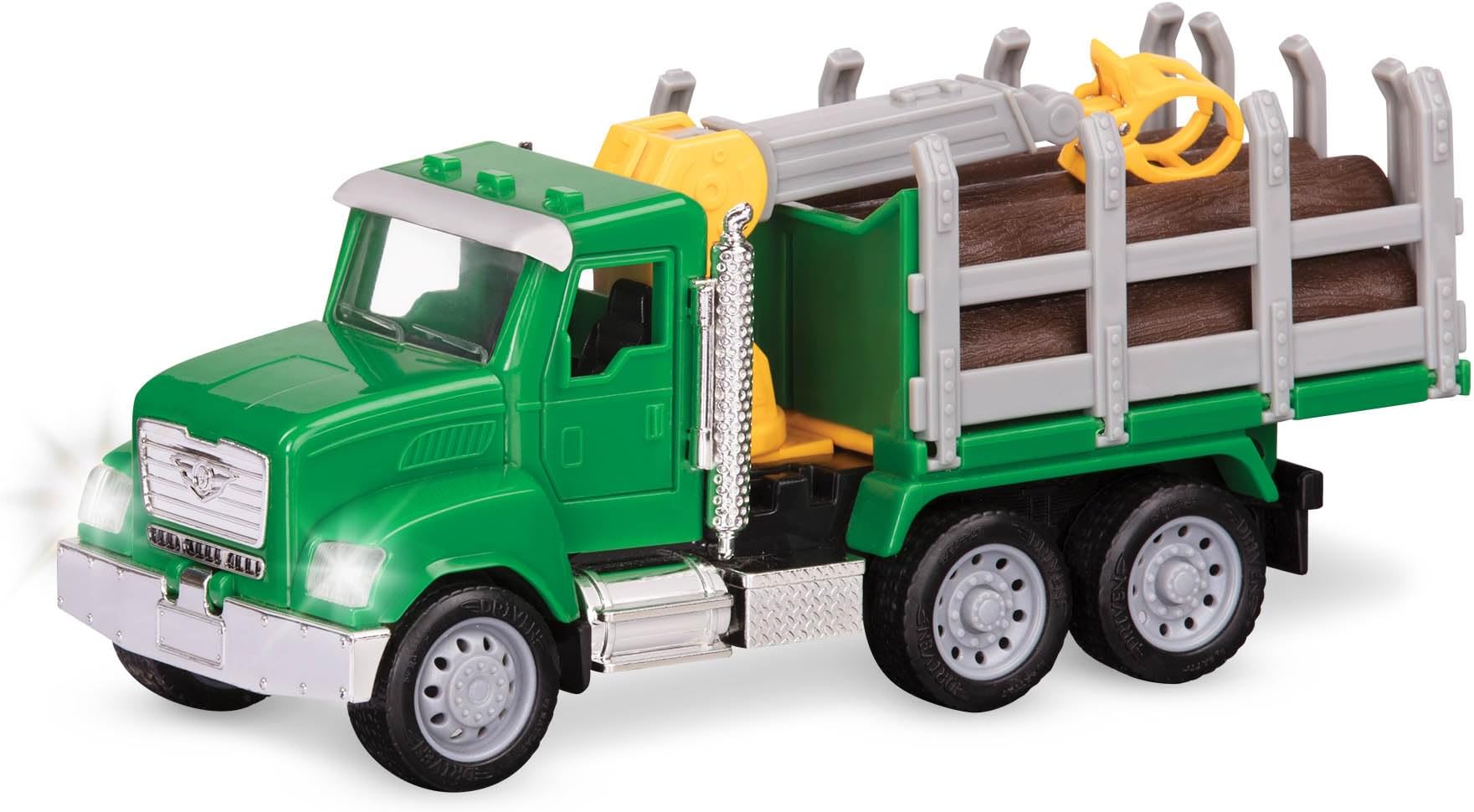 7-Inch Construction Truck Toy with Lights & Sounds, Movable Parts, Vehicle for Boys & Girls, Durable Design, Realistic Details, 3+ Years Toy for Kids