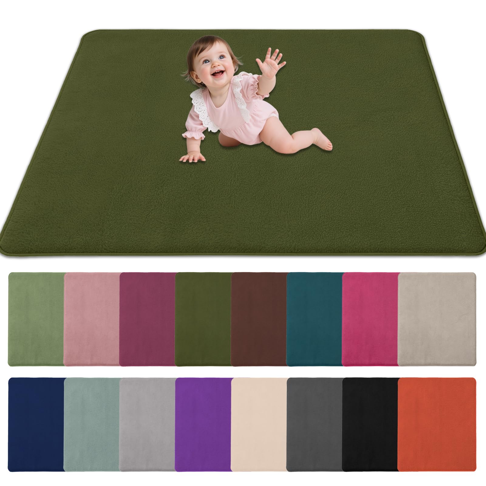 Mata do zabawy dla niemowląt Dywan dla niemowląt gruby 3 cm 120 x 150 cm