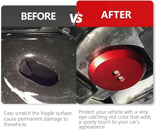 Miniatura 3 de PACEWALKER Corvette Jack Pucks Billet Adaptador de aluminio CNC para 1997-2023 Corvette C5 C6 C7 C8 Z06 Compatible con Porsche 964 993 996 997 911