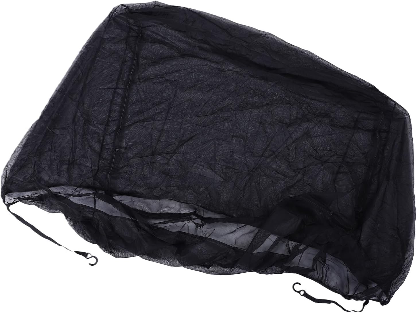 Zunate Car Tailgate Mesh Screen, 160x195cm Breathable Ventilation Net for SUV Truck RV, Easy Install No Tools, Outdoor Camping Offroad Driving Protection