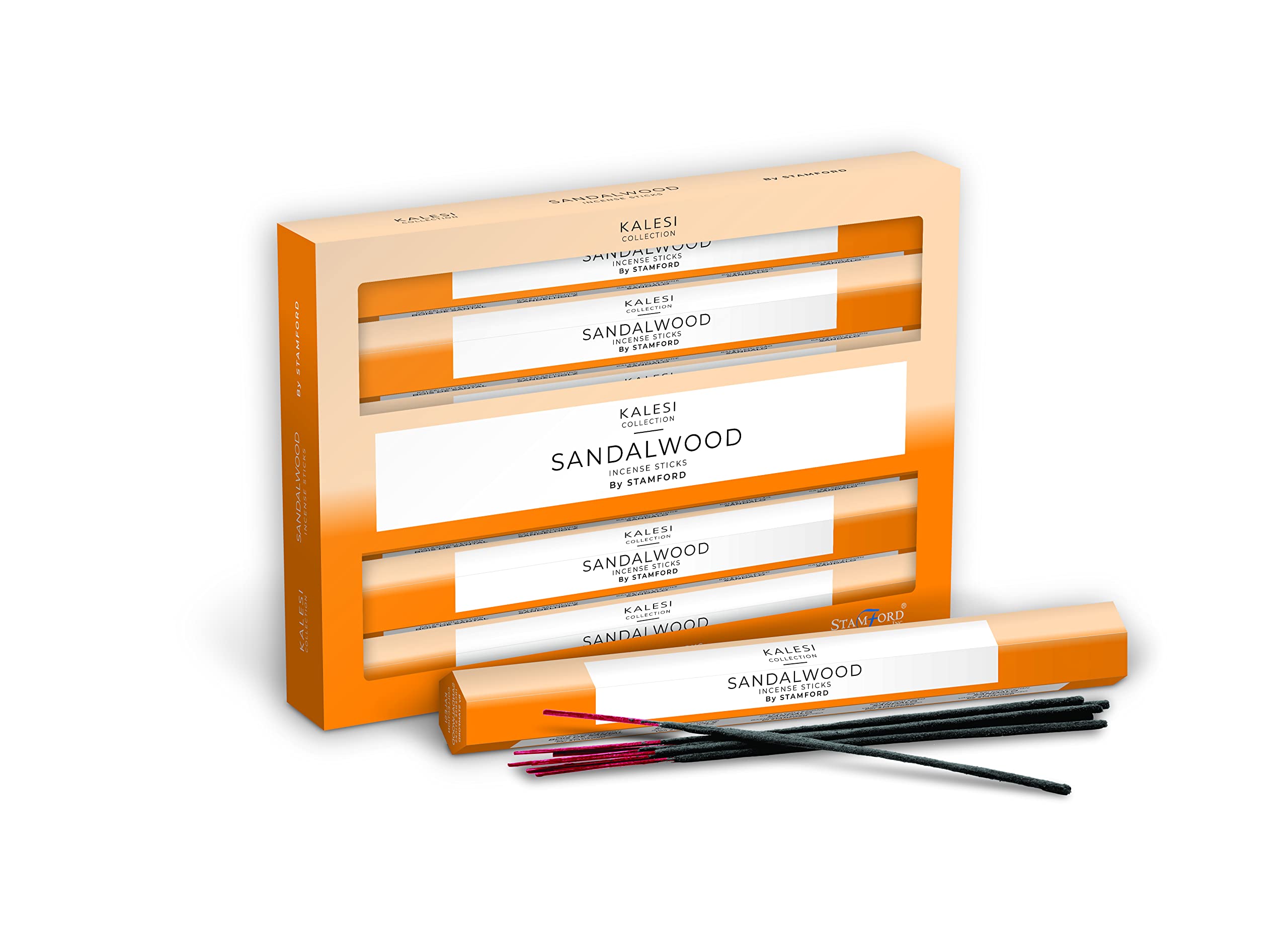 Kalesi Collection Sandalwood Hex The By Stamford Incense Sticks - Pack Of 6