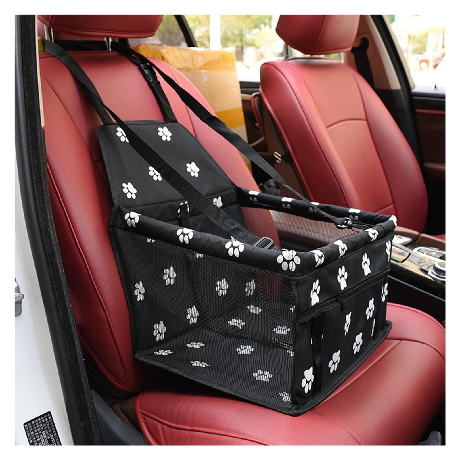 Panier de transport chien étanche et respirant pour siège auto