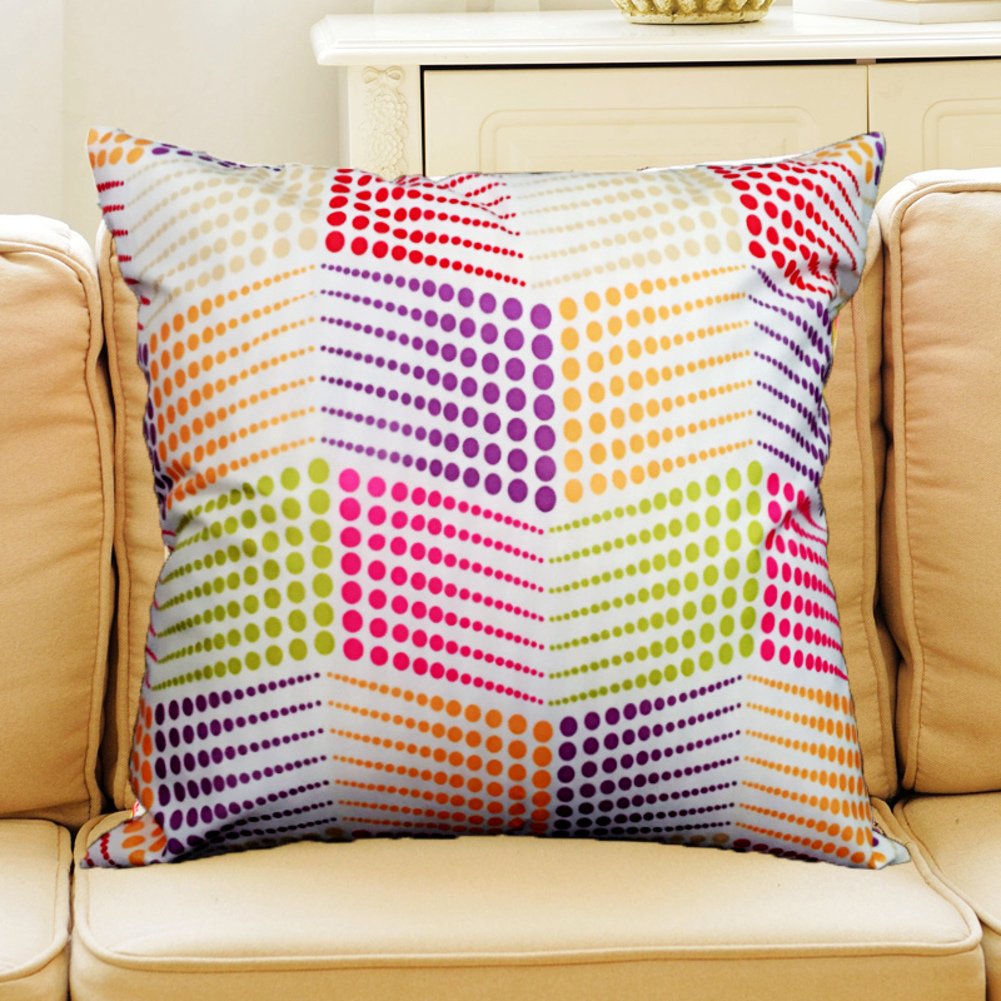 Coussin de canapé Méditerranée orientale en tissu imprimé haut de gamme