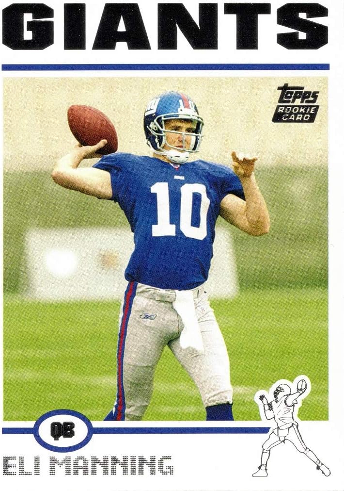 2004 Topps Football #350 Eli Manning Rookie Card
